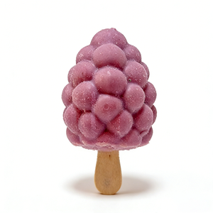 En gros, Boîte de desserts glacés 3D surgelés, mignons, croustillants au chocolat, aux saveurs de fruits (framboise et raisin), en forme de fruits - Product Image 2