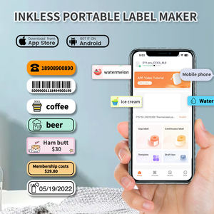 Портативный мини-принтер для наклеек - Product Image 5