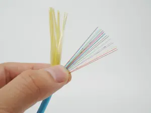 FTTH High Density 3.0mm Indoor GJFV Multi-Cores Mini Round Cable Micro Cable Fiber Optic Cable MTP MPO PVC LSZH OS2 OM2 OM3 OM4