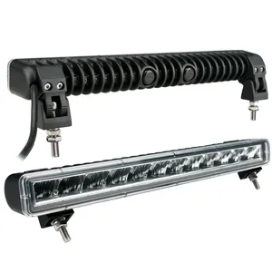 Led Driving Light Tuff Plus 12v 24v Emark 14 inch Slim LED Offroad Bumper Griller Driving Light Bar