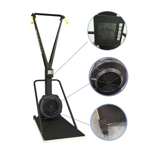 Máquina de Esquí Ergométrica con Resistencia al Viento para Entrenamiento de Fuerza en Interiores, Equipo de Gimnasio en Casa, con Pantalla LED GS-S0, Color Negro - Product Image 1