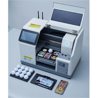 Impresora UV Plana Inteligente A5 XP600, Máquina de Personalización de Regalos Multicolor Totalmente Automática, Pantalla Táctil de 7 Pulgadas, Código QR, Bolígrafo, Pelota de Golf