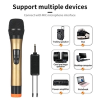 Fiio — Microphone portable sans fil bluetooth E8, VHF universel, avec récepteur pour karaoké/réunion d'affaires, famille, fête KTV, chant