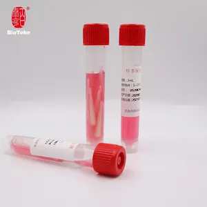 Plastic Laboratory Medical Disposable Vtm Centrifuge Tube Universal Virus Transport Medium Tube for Sample Collection