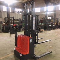 Vente flash ELES15E Transpalette électrique 15 tonnes 45M 5M Hauteur de levage avec pattes écartées Adapté à la manutention de palettes à double niveau