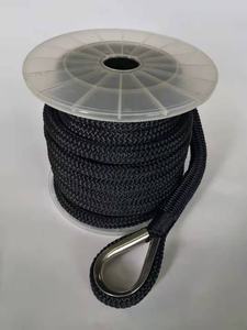 Corda Hitech fabbrica corda di Nylon intrecciata doppia corda di ancoraggio (riflettente, 3/8 "X 100 ',1/2" 150') linea di ancoraggio/barca Anch - Product Image 2