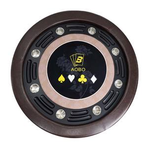 Divertissement de casino moderne et durable de haute qualité jouant à une <span class=keywords><strong>table</strong></span> de poker ronde utilisée pour les <span class=keywords><strong>jeux</strong></span> multiples - Product Image 3