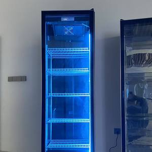 Armoire réfrigérée pour boissons et <span class=keywords><strong>vins</strong></span> à <span class=keywords><strong>deux</strong></span> portes, trois portes ou une seule porte, refroidie par air, en alliage d'aluminium, avec verre trempé, automatique - Product Image 3