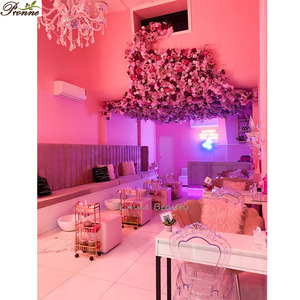 <span class=keywords><strong>Station</strong></span> de luxe à jet magnétique rose de style français, spa de pédicure sur mesure, banc unique avec bain - Product Image 5