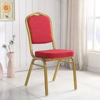 Chaise personnalisée pour restaurant, robuste, empilable, idéale pour banquets, mariages et événements, chaise de banquet en gros
