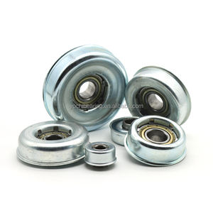 Roda penyangga konveyor baja karbon gravitasi presisi tinggi rumah bantalan tutup ujung logam baja - Product Image 4