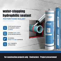 Scellant polyuréthane hydrophile à expansion aquatique pour joints d'expansion souterrains des métros urbains
