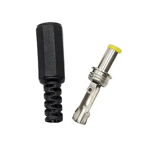 5.0*3.0mm Nam Jack DC kết nối điện máy tính xách tay DC cung cấp điện 5.0x3.0mm Tip Vàng máy tính xách tay Jack Nam Pin máy tính xách tay DC Power Jack