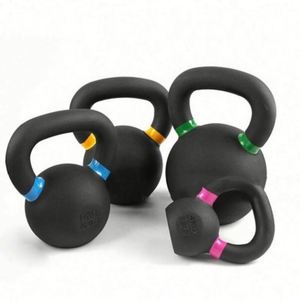 MAIRUN SPORTS Iron Bull - Pesas Rusas de Hierro Fundido Sólido al por Mayor - 14 Pesas Diferentes, Anillo de Color Personalizado, Ecológicas - Product Image 1