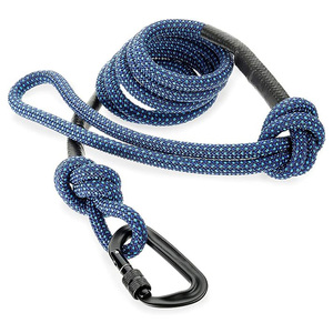 Custom Pet Dog <strong>Rope</strong> Leash with Carabiner Clip, Heavy Duty Mountain Climbing <strong>Rope</strong> Slip <strong>Lead</strong> for Medium and Large Dogs - Product Image 5