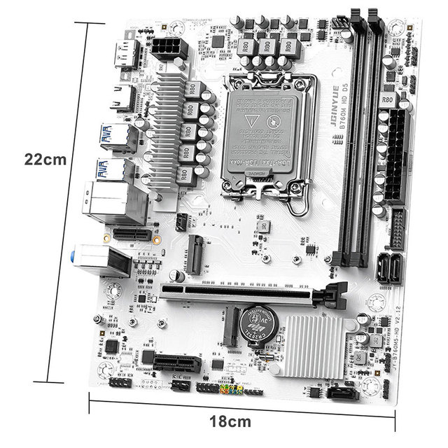 B760M- HD  D5 DDR5 Desktop Motherboard Intel Processor CPU SATA Hard Drive Interface Single Memory Channel Integrated