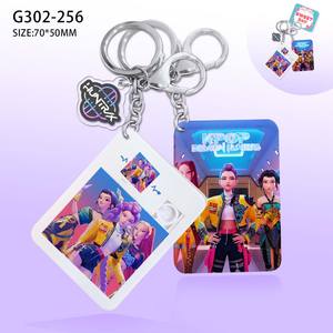 Porte-clés en acrylique Huntress Group Kpop Puzzle Game, cadeau exclusif pour les fans, ornement créatif pour sac, vente en gros - Product Image 4