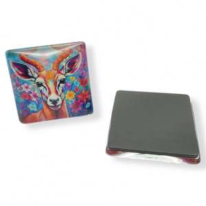 Aimants publicitaires Russie Londres Cadeaux promotionnels Aimant de réfrigérateur en verre cristal - Product Image 1