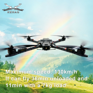 Dron de Carreras Profesional de Alto Rendimiento, Versión Nocturna, Cámara 1080p FHD, Control Remoto, Carga Útil de 8 kg, VTX 3W, Largo Alcance - Product Image 2