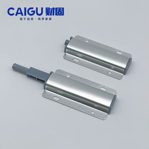 ตัวล็อคประตูแบบแม่เหล็กซ่อนในตัว ปรับได้ ผลิตจากอะลูมิเนียมอัลลอยและพลาสติก สำหรับตู้ พร้อมสปริงดันเปิด - Product Image 5