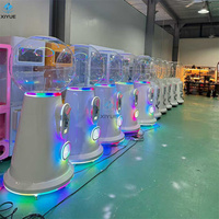 Distributeur de capsules Gacha en métal durable, à monnayeur, pour centre de jeux