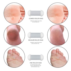 Nouvel Épilateur Professionnel 4-en-1 Portable, Rechargeable par USB, avec Râpe à Pieds et Dissolvant de Callosités Remplaçables - Product Image 3