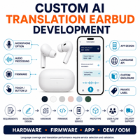 Custom AI Translation Earbuds OEM ODM Hardware Software Integration Solution