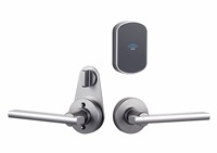 Serrure de porte de chambre d'hôtel avec encodeur de carte RFID, compatible avec les portes en bois d'appartements et d'hôtels