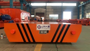 New Series Electric Flat Car Transfer <strong>Cart</strong> with Storage Battery for <strong>Handling</strong> Steel Plate in Manufacturing Plant - Product Image 3