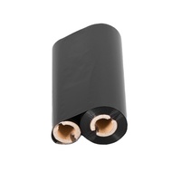Ruban de transfert thermique personnalisable en gros d'usine ruban de cire noire compatible avec les rubans d'imprimante