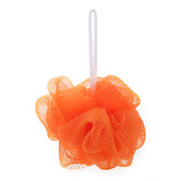 DS2666 Pouf en maille de bain Boule de douche Pouf de douche Gommage du corps Éponge de lavage du corps Bain Douche Luffa Éponge