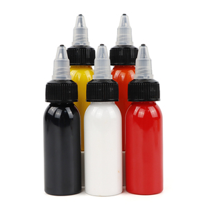 Tinta de Pigmento Negra para Tatuajes de 30 ml, Suministro de Pintura Corporal Permanente para Tatuajes de Belleza - Product Image 5