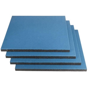 Lámina de Suelo de Goma para Crossfit, Suelo de Vinilo de Goma para Gimnasio, 1000mm x 1000mm x 20mm - Product Image 2