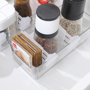 Divisor Extensible para Puerta Lateral de Refrigerador, Paquete de 4 Clips Organizadores Multifuncionales Tamaño L - Product Image 4