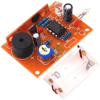 Touch-Vibrationsalarm-Set – Elektronisches Montage-DIY-Trainingsset – Lehrset – Einzelteile