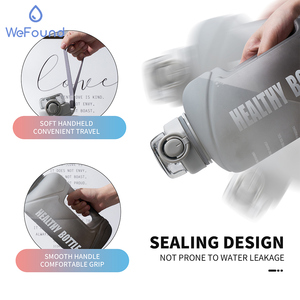 Produits pour bouteilles d'eau Grande bouteille d'eau en plastique translucide de <span class=keywords><strong>2</strong></span> <span class=keywords><strong>litres</strong></span> - Product Image 5