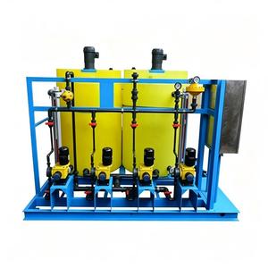 Sistema de Dosificación de Ácido Sulfúrico y Ácido Clorhídrico, Unidad de Dosificación Química Montada en Plataforma con Bomba Dosificadora de Diafragma para Plantas de Agua - Product Image 3