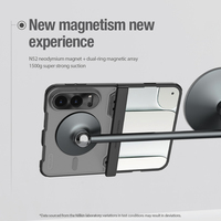 Nouveautés 2026 : Étui magnétique fin Nillkin pour iPhone Duo / Fold, coque arrière mate givrée avec protection de l'appareil photo et grip antidérapant