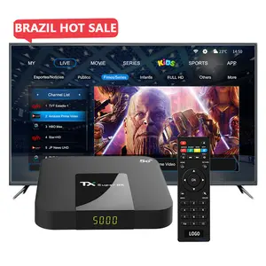 Multi Tv Kanaal Box Universele Hoge Snelheid Android Smart Tv Box Met Lan Poort Av Uitgang