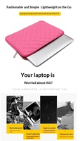 Housse de protection matelassée en PU antivol légère pour ordinateur portable, antichoc, pour Apple Huawei, pour 13-15,6 pouces, étui portable tendance