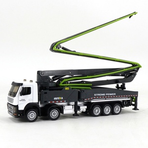 SJY-1709 1/50 Modelo Estático de Simulación de Construcción, Camión Bomba de Concreto de Plástico, Coche de Juguete Fundido a Presión, Vehículo de Ingeniería para Niños - Product Image 2