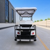 Harga Kompetitif, Golf Cart 4 Kursi Kustom untuk Dewasa, Legal di Jalan Raya, Mobil Golf Listrik dengan Kursi Belakang Lipat
