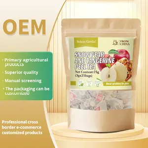 눈 배와 말린 귤 껍질 차는 목의 불편 함을 완화하고 폐를 촉촉하게하며 가을과 겨울에 기침을 멈 춥니 다. - Product Image 4