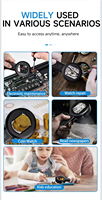 HD Digital Electron Magnifying Glass 2MP 500X Macro Lens Mini Scanning Mobile Phone Repair Camera Microscope for Electronics