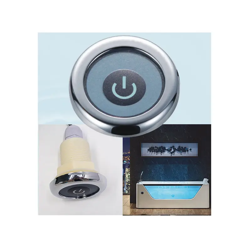 SOWO-controlador de bañera de masaje impermeable, A-01 de bañera empotrada RGB, Panel digital multifunción, nuevos productos, 2021