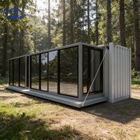 Casa Contenedor Expandible de Doble Ala de 12m para Airbnb, Resort y Vivienda Prefabricada de Vacaciones