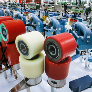 हाज़ियांग कारखाने की कीमत 80x7 0/180x50 मिमी हैंड पैलेट जैक/ट्रक सेट 6204 लोहे के साथ सेट जैक/ट्रक सेट जैक/ट्रक सेट - Product Image 3