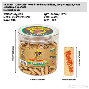 Filtres à cigarettes en forme de rafle de maïs de 7 mm en gros, plusieurs tailles disponibles pour sélection libre, accessoires pour cigarettes - Product Image 4