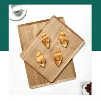 Plateau en bois de forme personnalisée, styles rectangulaires, ronds et irréguliers