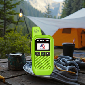 G-200 <span class=keywords><strong>Mini</strong></span> 4G POC Talkie-walkie élégant et coloré, tendance USA, Kanglong, carte SIM, couverture mondiale 5000 km, résistant à l'eau IPx4, pour événements - Product Image 1
